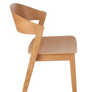J-Line stoel Laga – eikhout/multiplex – naturel