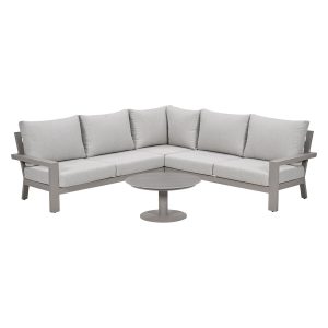 Garden Impressions Loungeset Sorelli 4-delig – taupe