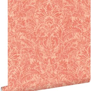 ESTAhome behang ornamenten zalm roze – 50 x 900 cm – 131617 ESTAhome behang ornamenten zalm roze – 50 x 900 cm – 131617