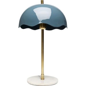 Kare Design Tafellamp Lia – blauw
