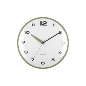 Karlsson wandklok Brisk Dome – groen – Ø40cm Karlsson wandklok Brisk Dome – groen – Ø40cm