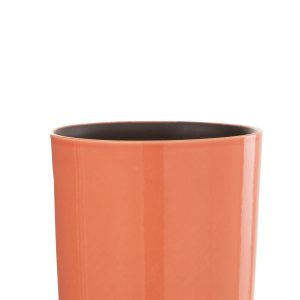 J-Line bloempot Flek – keramiek – roze – medium – Ø 21 cm J-Line bloempot Flek – keramiek – roze – medium – Ø 21 cm