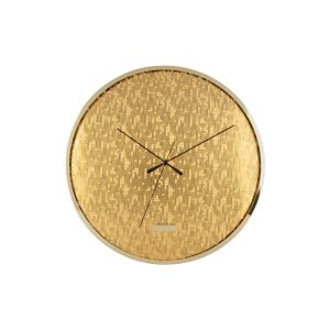 Karlsson wandklok Disco – goud – Ø40cm Karlsson wandklok Disco – goud – Ø40cm