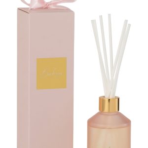 J-Line geurstokjes Bonheur – Sapphire Amber Tea – roze – 200ml J-Line geurstokjes Bonheur – Sapphire Amber Tea – roze – 200ml