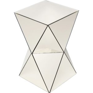 Kare Design Bijzettafel Luxury Triangle Champagne