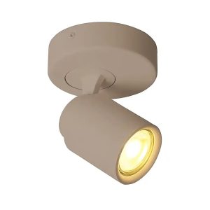 Freelight spot Razza – 1 lichts – 11 x 14 cm – beige