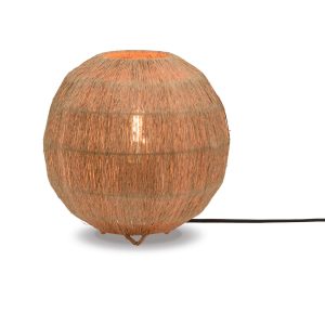 GOOD&MOJO tafellamp Iguazu – bruin – Ø25cm