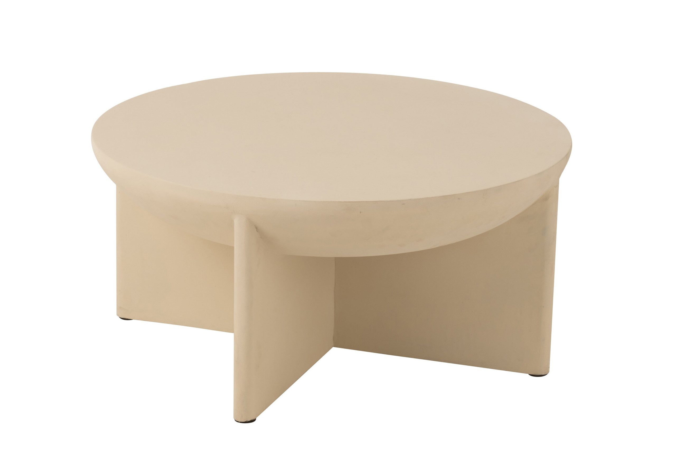 J-Line salontafel Halfy - mangohout - wit