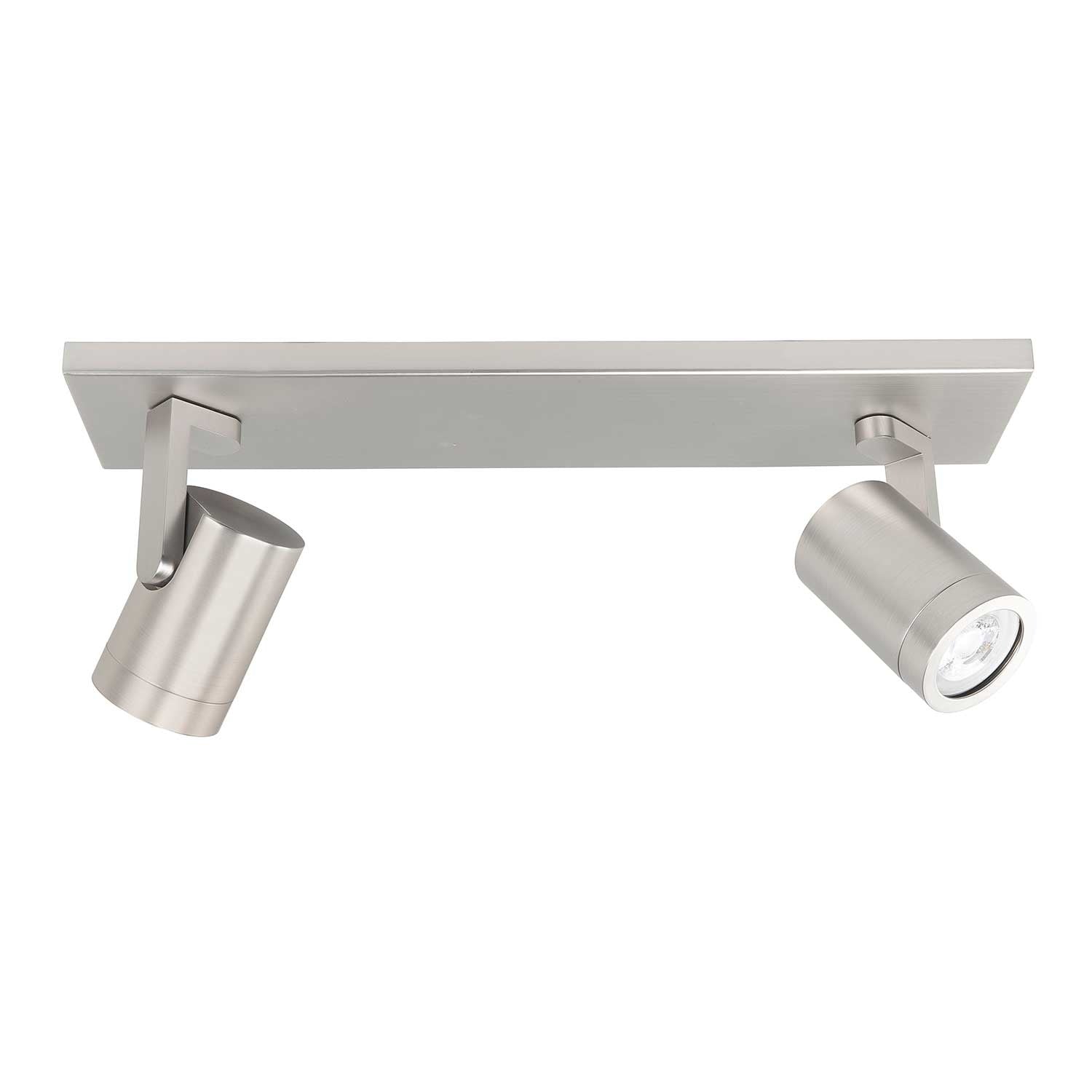 Highlight spot HALO - 2 lichts - 40 x 15 cm - mat-chroom