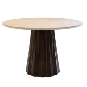 Giga Meubel Eettafel Faiza – Rond – Marmer – 120cm Giga Meubel Eettafel Faiza – Rond – Marmer – 120cm