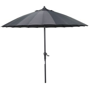 Garden Impressions stokparasol Manilla donker grijs – Ø250 cm