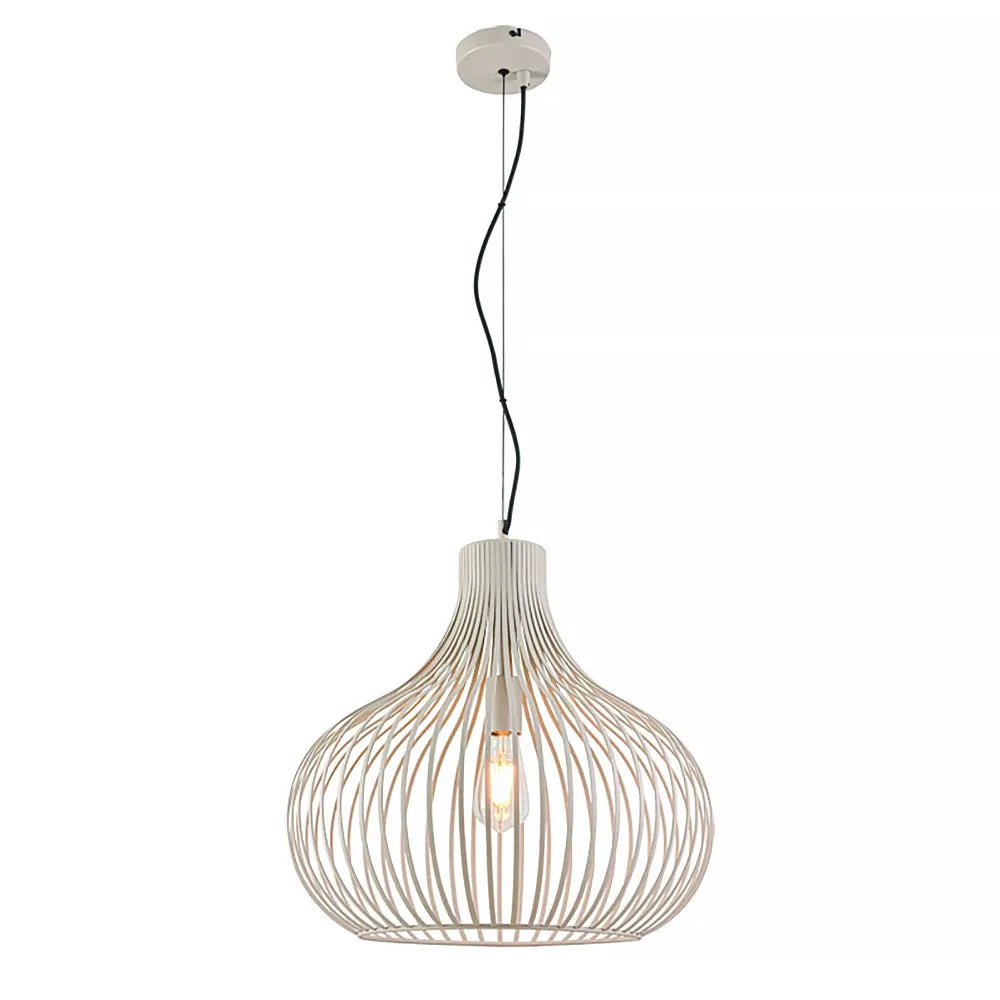 Freelight hanglamp Aglio - 1 lichts - 48 x 150 cm - creme