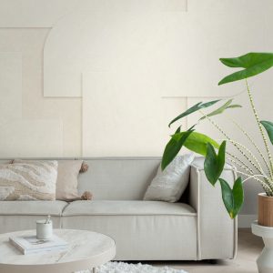 ESTAhome fotobehang 3D-motief lichtbeige – 300 x 279 cm – 159421 ESTAhome fotobehang 3D-motief lichtbeige – 300 x 279 cm – 159421
