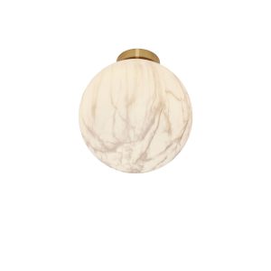 it's about RoMi plafonnière Carrara – wit – Ø28cm
