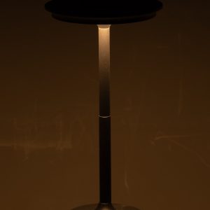 J-Line lamp Touch – kunststof – zwart – LED