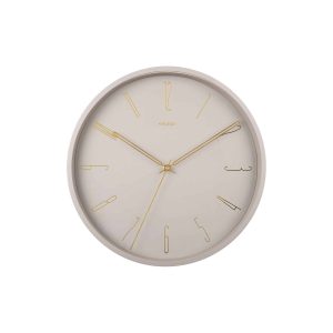 Karlsson wandklok Belle – grijs – Ø35cm Karlsson wandklok Belle – grijs – Ø35cm
