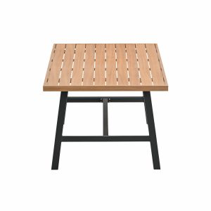 Garden Impressions lounge dining tafel Lissabon – light teak look Garden Impressions lounge dining tafel Lissabon – light teak look