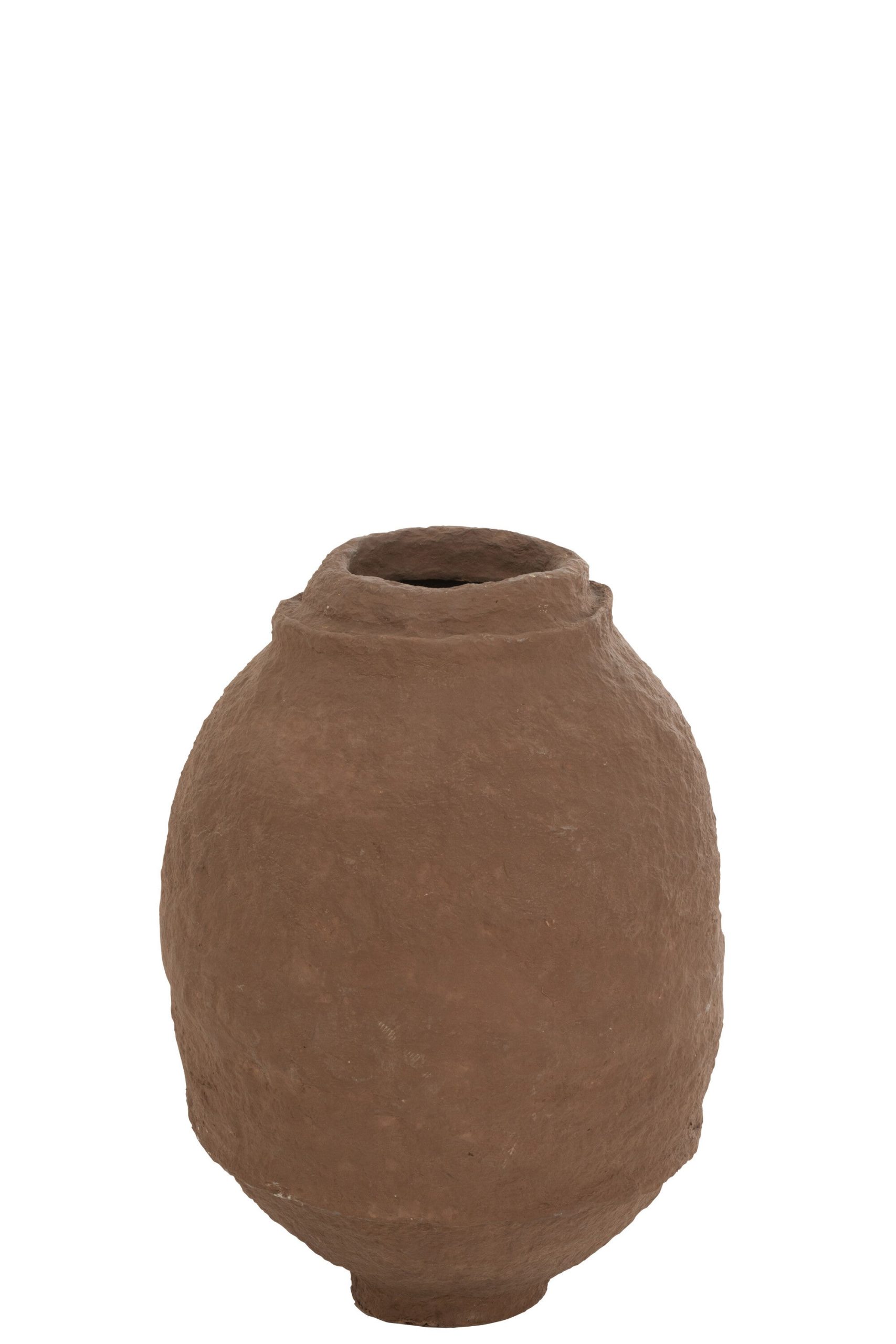 J-Line vaas - papier mache - bruin - medium - 59 cm hoog
