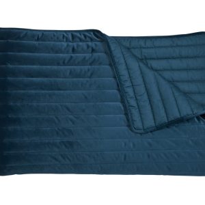 KAAT Amsterdam plaid Confer – 260×260 cm – blauw