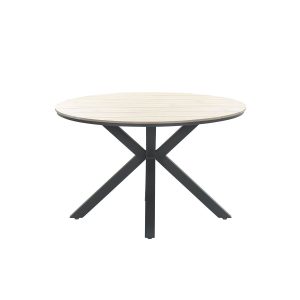 Garden Impressions Edison tuintafel – Ø122 cm – light teak Vironwood