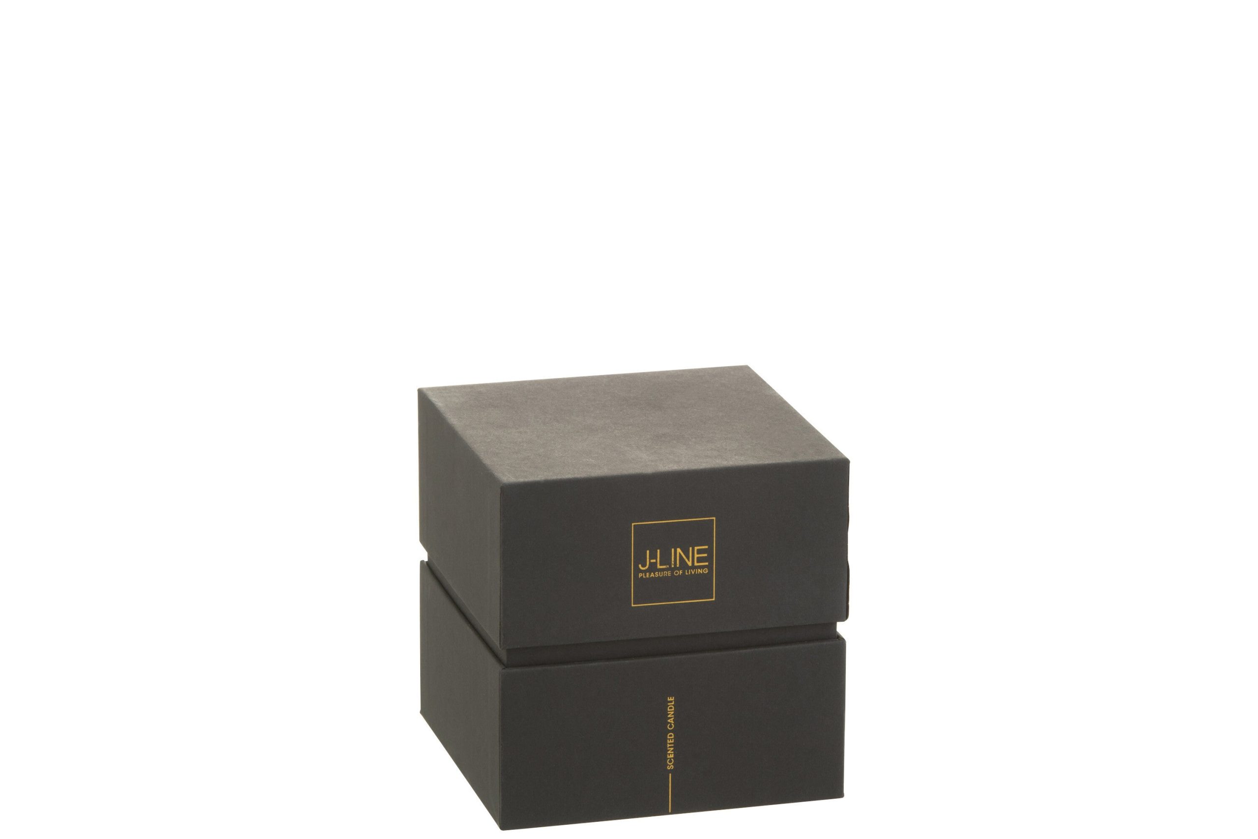 J-Line geurkaars Luxuria - Vanilla Escape - glas - goud - small - 40U