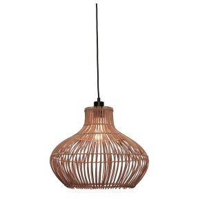 GOOD&MOJO hanglamp Kalahari – bruin – Ø32cm GOOD&MOJO hanglamp Kalahari – bruin – Ø32cm