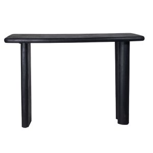 Giga Meubel Sidetable Rumi – Zwart Mangohout – 113x44x76cm