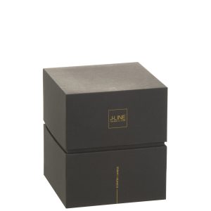 J-Line geurkaars Luxuria – Vanilla Escape – glas – goud – medium – 60U J-Line geurkaars Luxuria – Vanilla Escape – glas – goud – medium – 60U