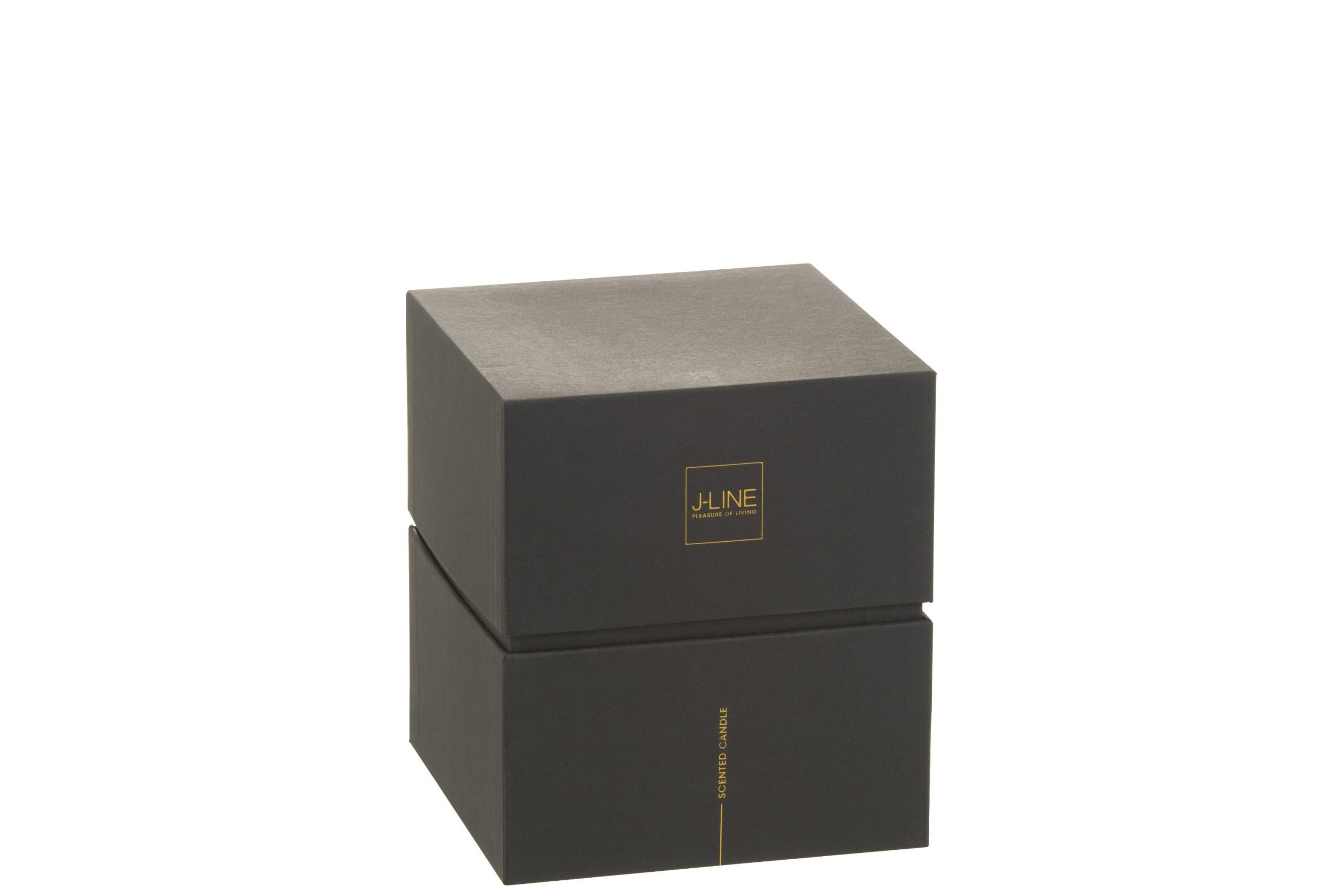 J-Line geurkaars Luxuria - Vanilla Escape - glas - goud - medium - 60U