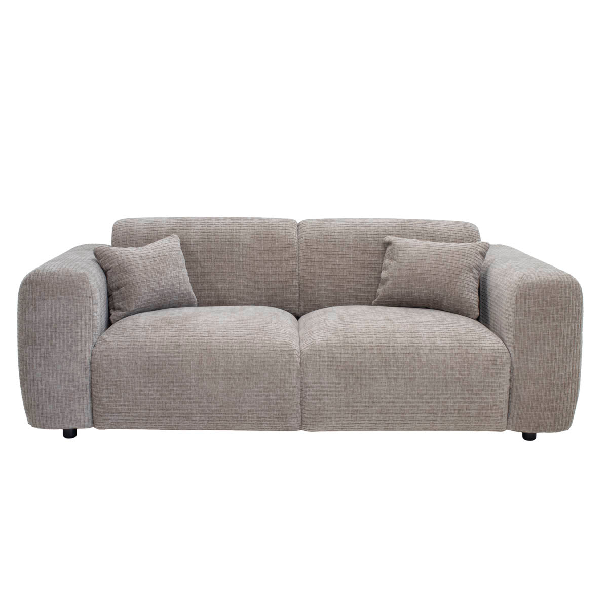 Giga Meubel 2-Zits Bank Dijon - Taupe Stof - 205x100x73cm