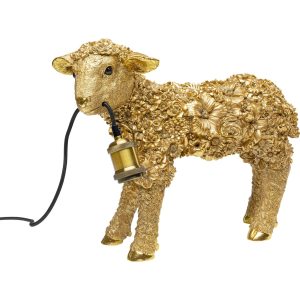 Kare Design tafellamp – bloem schapen – goud Kare Design tafellamp – bloem schapen – goud
