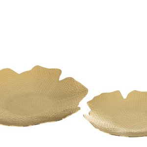 J-Line schaal – aluminium – goud – 2 stuks J-Line schaal – aluminium – goud – 2 stuks