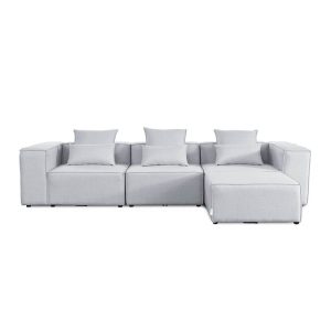Home Deluxe Bank VERONA Lichtgrijs L Home Deluxe Bank VERONA Lichtgrijs L