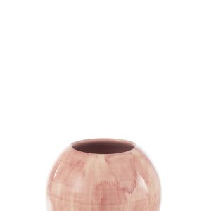 J-Line bloempot Handgeschilderd – keramiek – roze – medium – Ø 24 cm J-Line bloempot Handgeschilderd – keramiek – roze – medium – Ø 24 cm