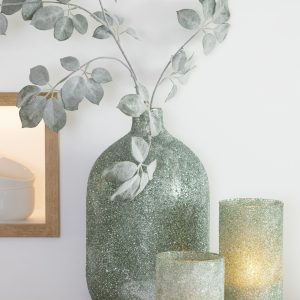 J-Line windlicht Fore – glas – groen – small – 2 stuks J-Line windlicht Fore – glas – groen – small – 2 stuks