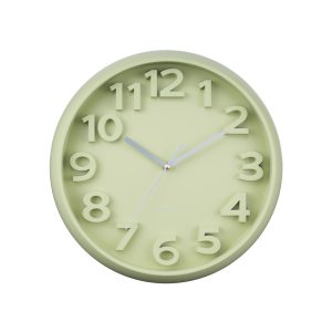 Karlsson wandklok Elevated Classic Numbers – groen – Ø33.5cm Karlsson wandklok Elevated Classic Numbers – groen – Ø33.5cm