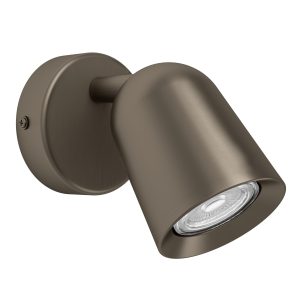 EGLO spot Camaldoli – gu10 – 8.5 cm – donker brons EGLO spot Camaldoli – gu10 – 8.5 cm – donker brons