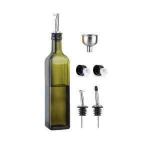 GrillX Olijfolie fles met schenktuit – 500ml – Inclusief Schenkteut, T GrillX Olijfolie fles met schenktuit – 500ml – Inclusief Schenkteut, T
