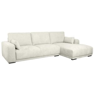 Furnhouse chaise longue bank rechts California – Crème wit – Stof – 10 Furnhouse chaise longue bank rechts California – Crème wit – Stof – 10