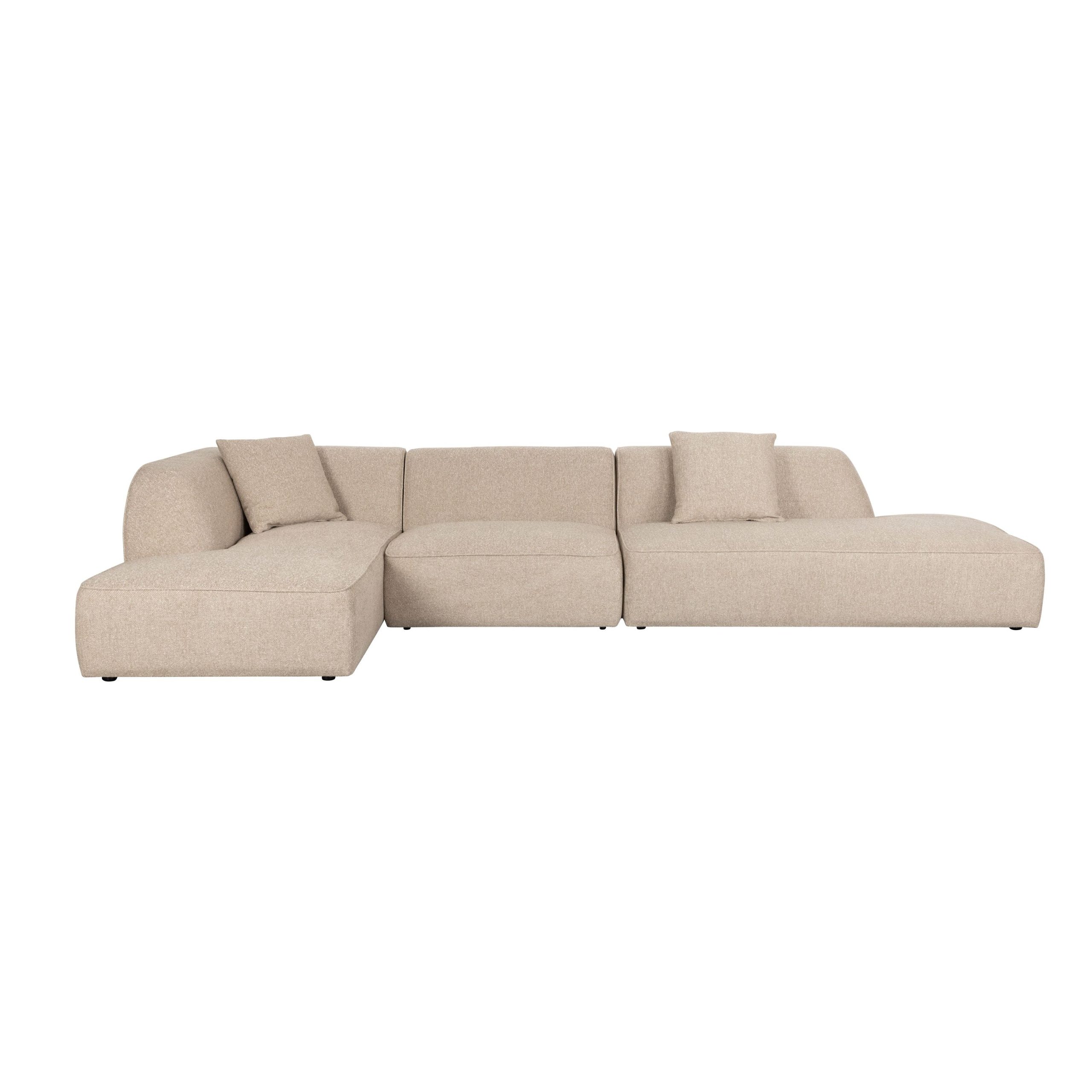 Housecraft Living Tanja 4,5-Zitsbank/ Hoekbank Links Beige