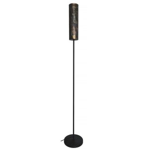 Freelight vloerlamp Forato – 1 lichts – 25 x 175 cm – bruin zwart Freelight vloerlamp Forato – 1 lichts – 25 x 175 cm – bruin zwart