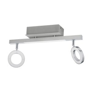 EGLO spot Cardillio 1 – 3 lichts – aluminium, chroom – gesatineerd EGLO spot Cardillio 1 – 3 lichts – aluminium, chroom – gesatineerd