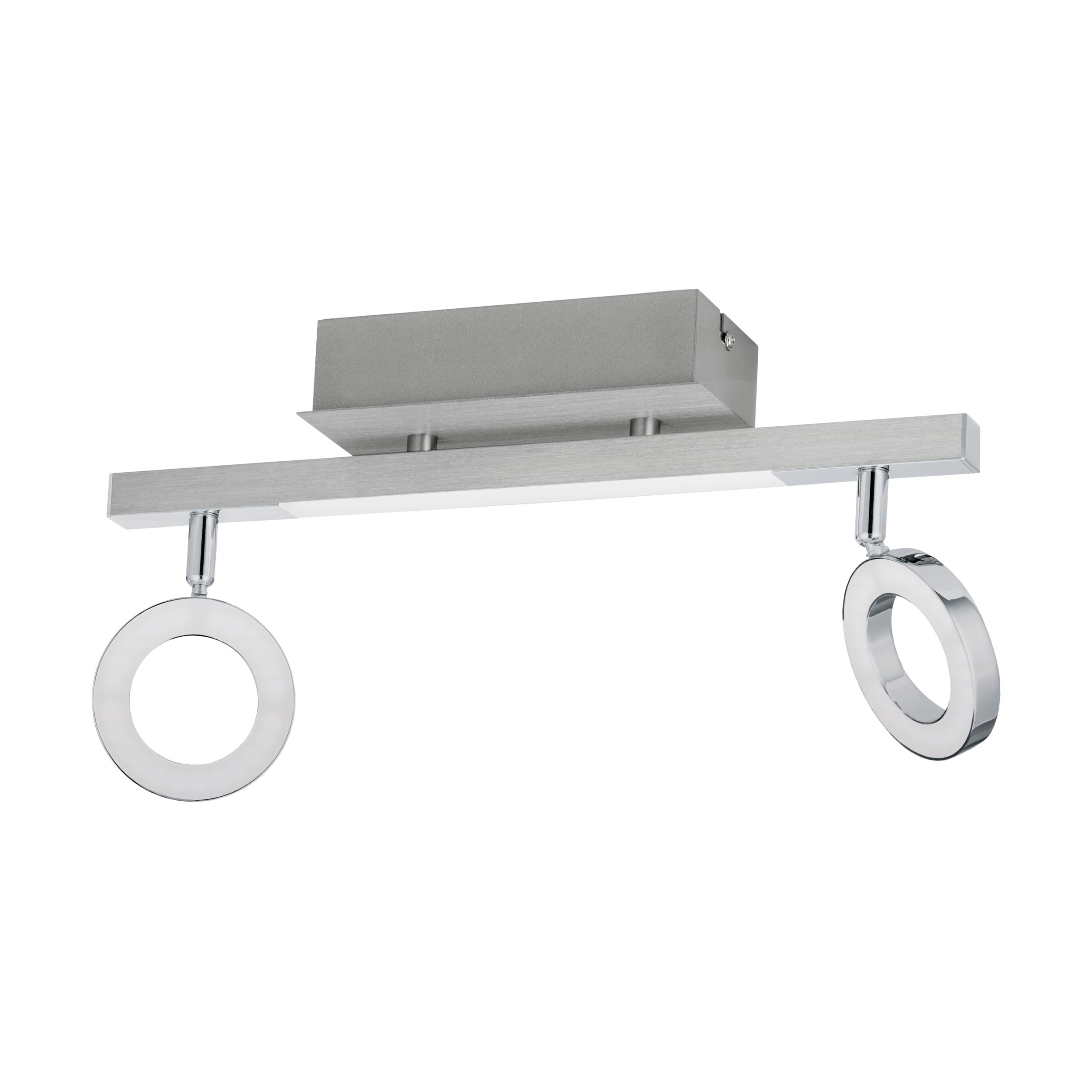 EGLO spot Cardillio 1 - 3 lichts - aluminium, chroom - gesatineerd