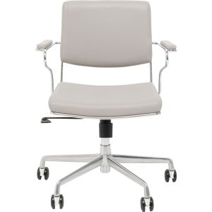 Kare Design Draaibare Bureaustoel Dottore grijs