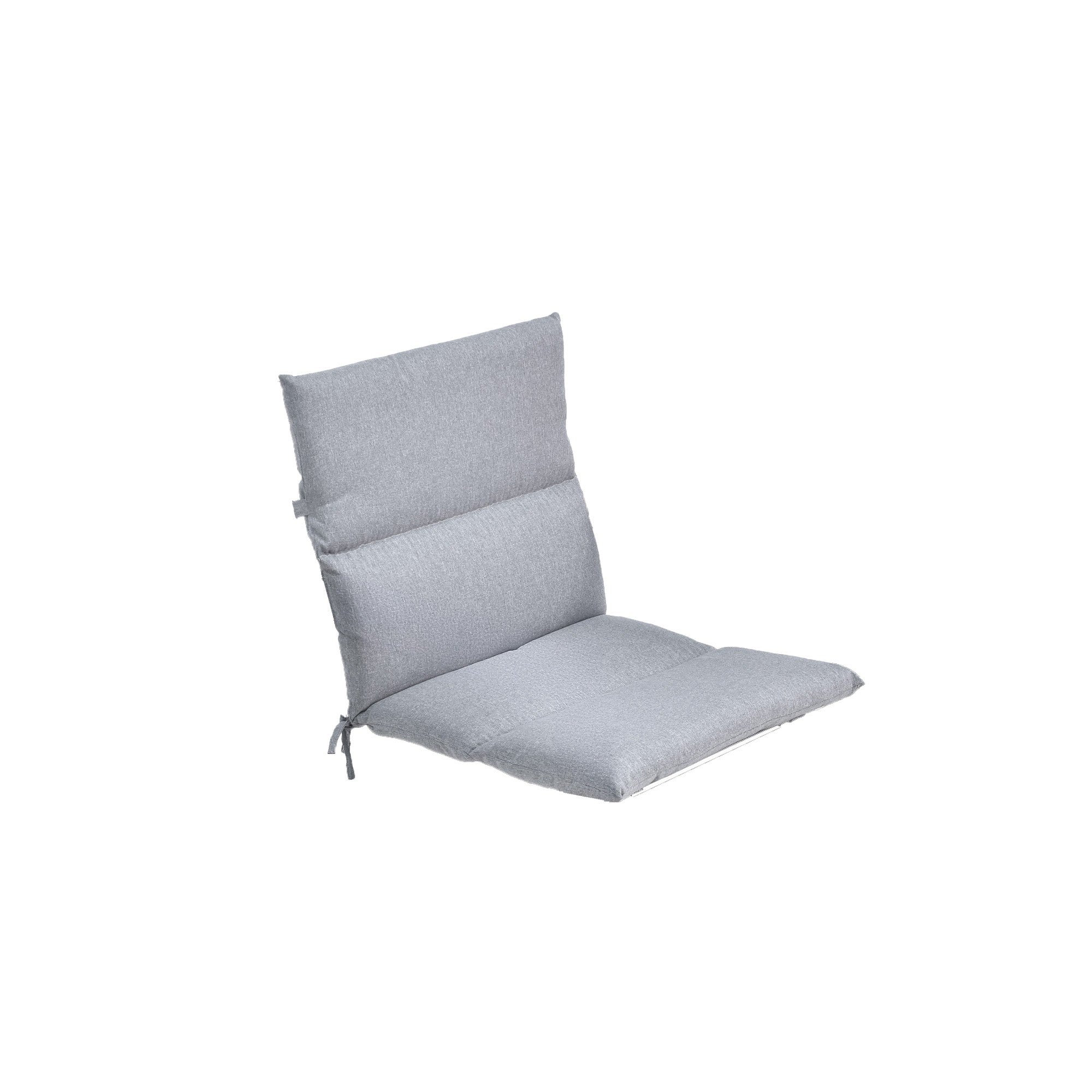 HOME DELUXE tuinstoelkussen SEDERA grijs - set van 6