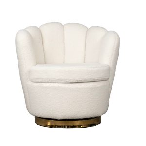 Giga Meubel Fauteuil Quinty – Bouclé – Beige Giga Meubel Fauteuil Quinty – Bouclé – Beige