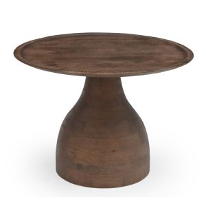Giga Meubel Salontafel Joji – Rond – Mangohout – 60cm