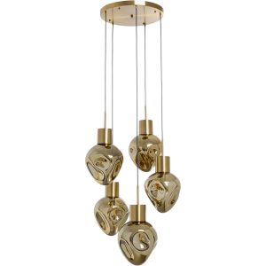 Kare Design Hanglamp Supernova 50cm goud