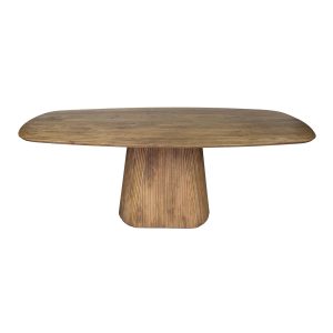 Giga Meubel Eettafel Wave – Naturel Hout – 215x105x77cm Giga Meubel Eettafel Wave – Naturel Hout – 215x105x77cm