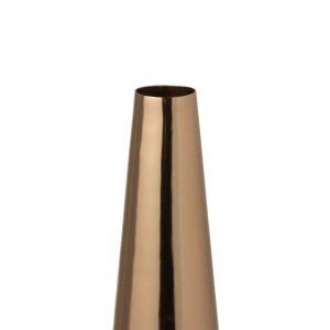 J-Line vaas – aluminium – goud – small – 40 cm hoog